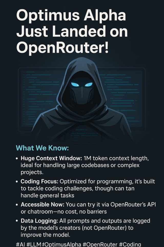 Optimum alpha landed